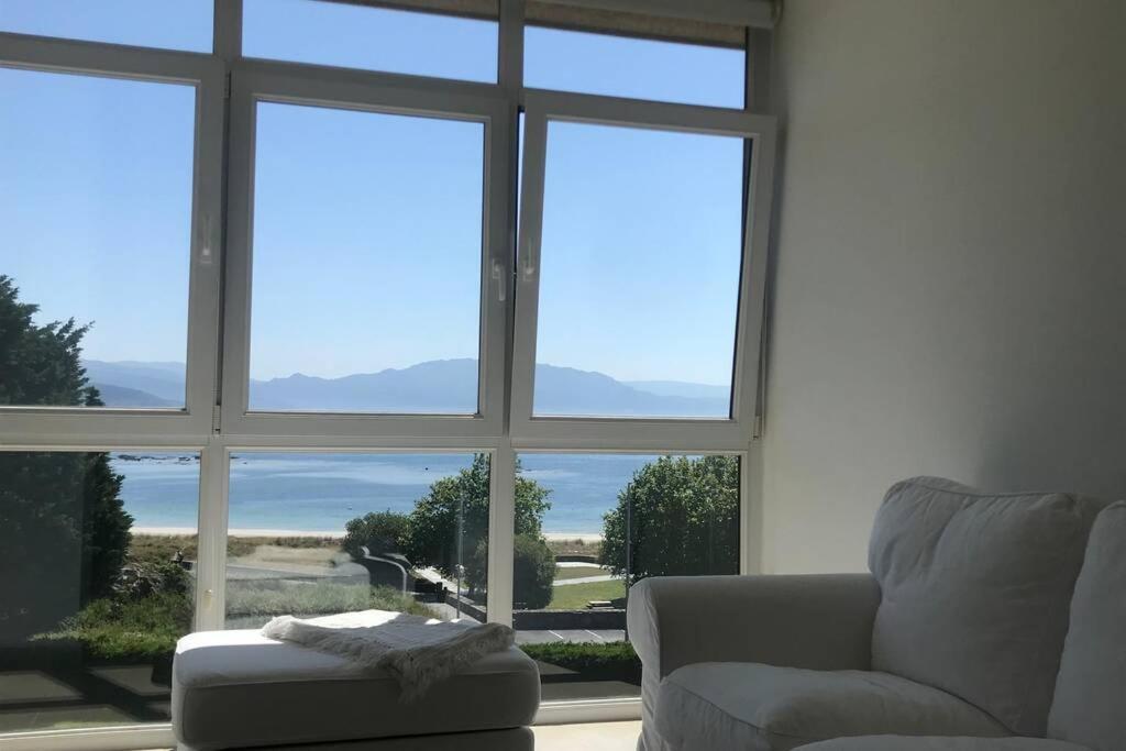 Apartamento Primera Linea De Playa 菲尼斯特雷 外观 照片